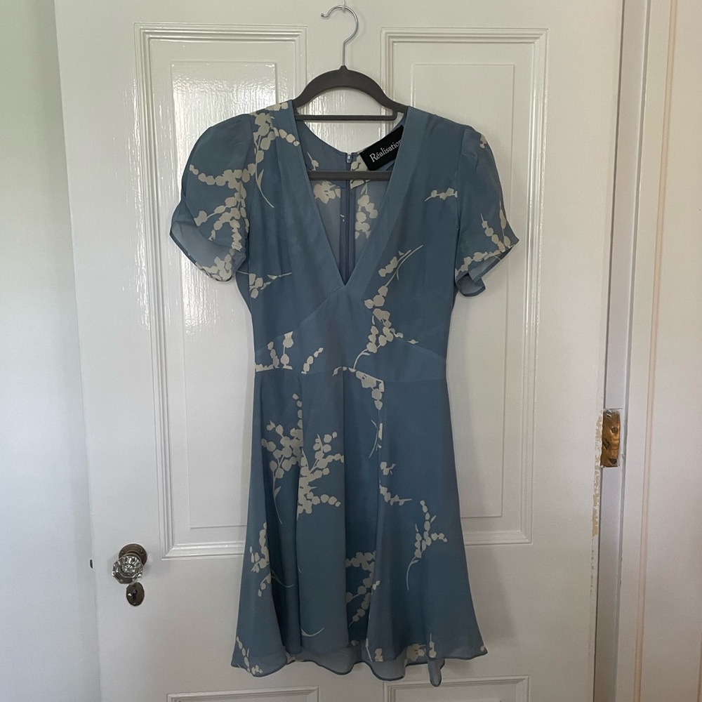 Realisation Par blue Luella dress, size Small